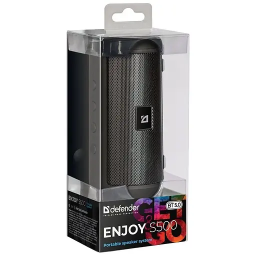 Портативна колонка Defender Enjoy S500 10Вт Black (65682) - фото 5