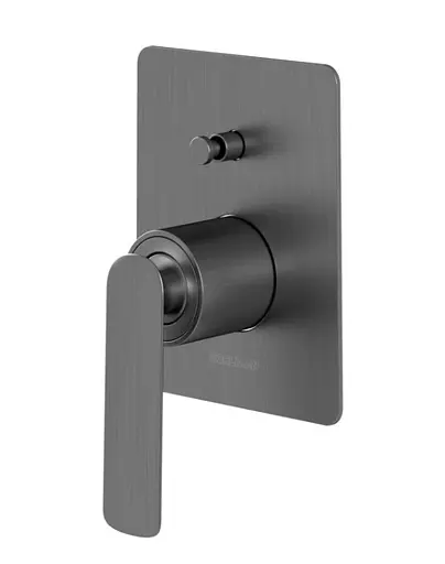 Душевая система скрытого монтажа Kohlman Experience Grafit + Box скрытого монтажа QW210EGQ30, Графит - фото 2