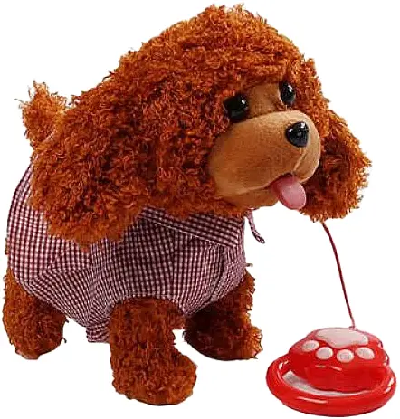 М’яка іграшка Песик на повідку, C61333 (В асортименті)