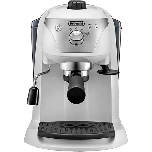 Кофеварка рожковая DeLonghi EC 221.W [139143]