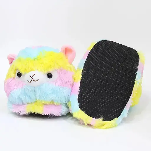 Тапочки Райдужна лама Альпака 013 - фото 5