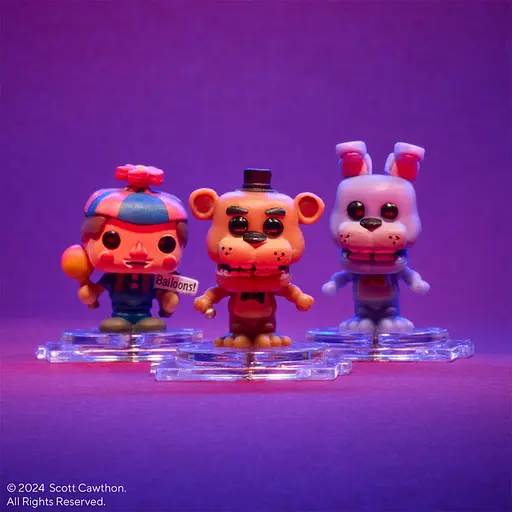 Фігурка Funko Mystery Bitty Pop 5 ночей з Фредді Фредді Five Nights at Freddy's Freddy 4 Секретна фігурка 3 см BP FNF MF - фото 5