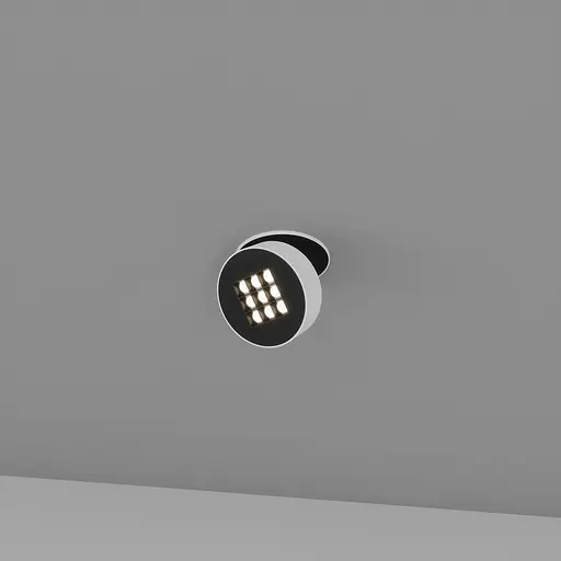 Встраиваемый светильник Skarlat RSL74266 9x2.5W WH+BK 4000K