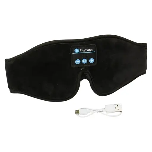 Маска для сну із навушниками Inspire Eye Mask Black