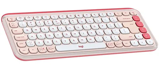 Клавіатура Logitech Pop Icon Keys Rose (920-013073) - фото 1