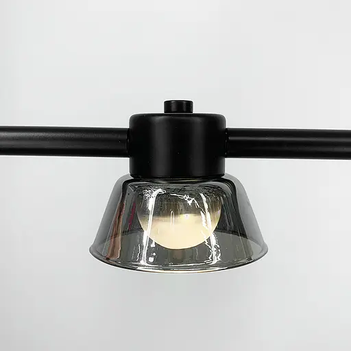 Видовжена люстра HILDFRID на 5 плафонів Line.F MJ 179L-1200 BK - фото 3