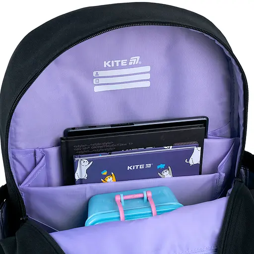 Рюкзак Kite Education 584 Panda Love Чорний (K26-584M-2) - фото 16