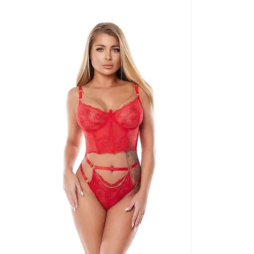 Корсет Anais Kaia S/M червоний