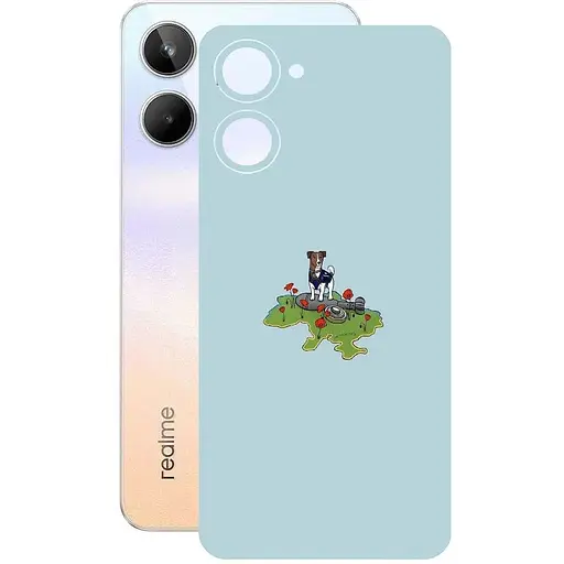 Защитная пленка StatusSKIN для Realme 10 Корпус Винил Патрон 2 - фото 1