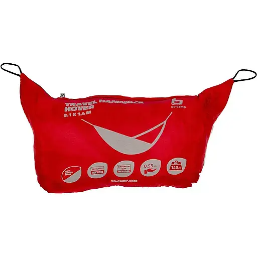Гамак Bo-Camp Hover Red красный с серым (7100152) - фото 4