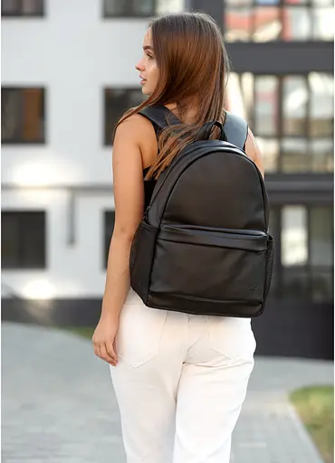 Жіночий рюкзак Sambag BRIX PJT CLASSIC чорний 40 x 27 x 15 см (11711001) - фото 1