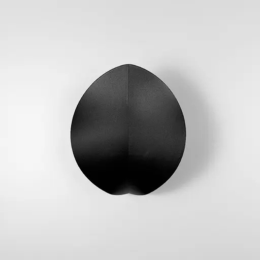 Черное бра в виде листика 18х15 см Line F Арт. WB11/1 BK - фото 5