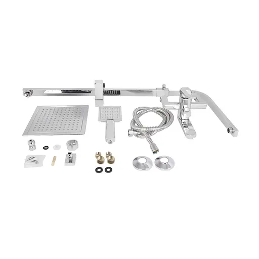 Душевая система універсальна Lidz Sofi 1030 на три споживача (з виливом) (k35) LDSOF1030CRM44975 Chrome, Хром - фото 10