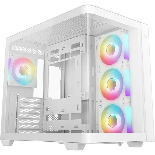 Корпус DeepCool CG530U 4F белый (R-CG530U-WHAGA4-G) без блока питания - фото 1