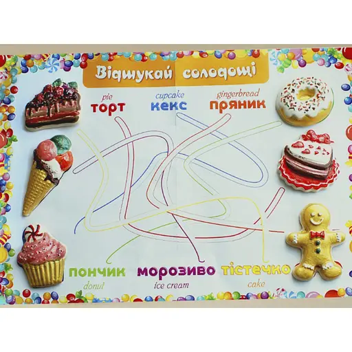 Гіпсова розмальовка на магнітах Zirka Кондитерська лавка (520726) - фото 5