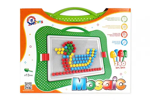 Детская развивающая мозаика №5 3374TXK, 240 фишек в наборе