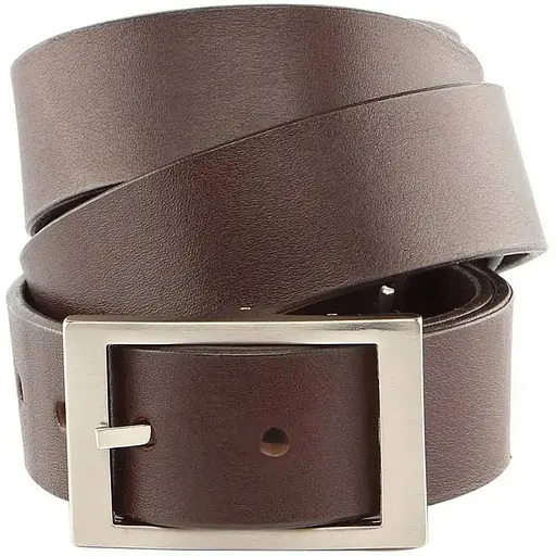 Ремінь шкіряний Grande Pelle чоловічий 125х3,3 см acs0015137 - фото 1