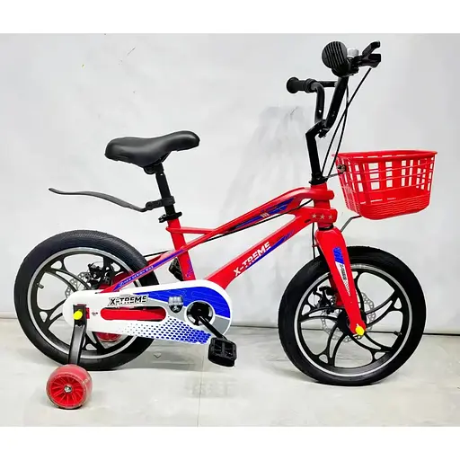 Дитячий велосипед X-Treme Stormer Orbit 25.18-09, 18" червоний (145883) - фото 2