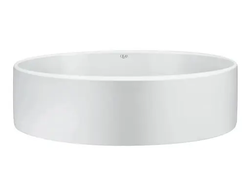 Комплект Qtap Kolibri: Раковина накладна овальна 500x360x140 мм White + Донний клапан PU02 (QT10113054WN47311) - фото 2