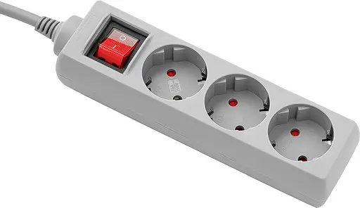 Мережевий фільтр Logan SFG3-1.8 Grey - фото 2