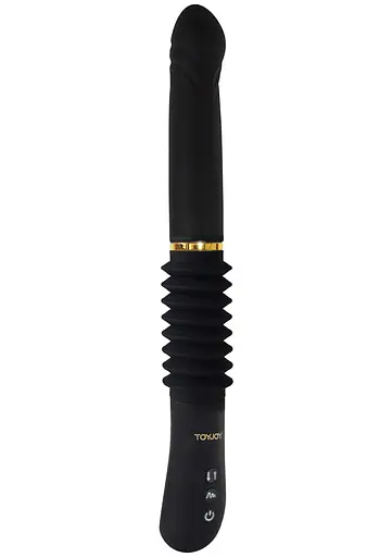 Вібратор Toy Joy Magnum Opus Thruster 30 см чорний - фото 2