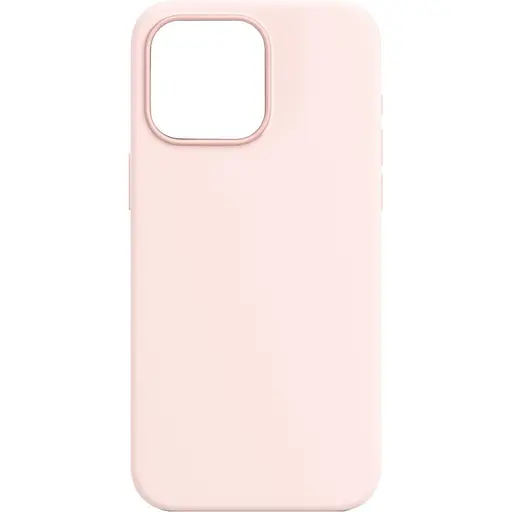 Чехол Make Apple iPhone 15 Pro Max Silicone Chalk Pink