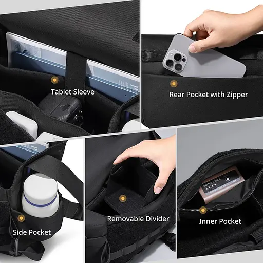 Сумка Ulanzi Vijim Single-shoulder bag (B010 BC08) - фото 5