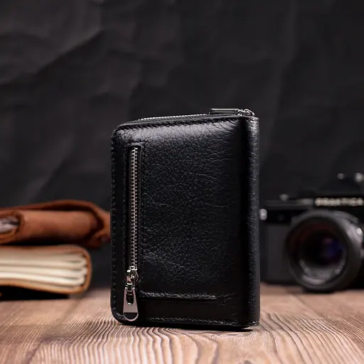 Кожаный женский кошелек ST Leather 11.8х9.5х2 см acs0028392 - фото 7