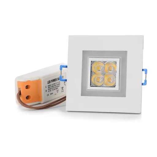 Світильник точковий Brille LED-103C/4W+2W RED 60 L4-019