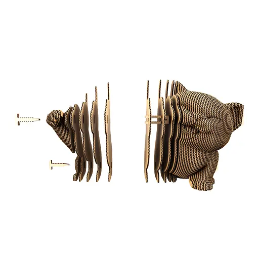 MANEKI KITTEN - Картонний 3Д пазл Cartonic - фото 5