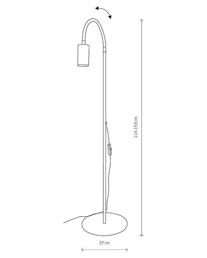 Торшер Nowodvorski 8934 Eye flex s - фото 2