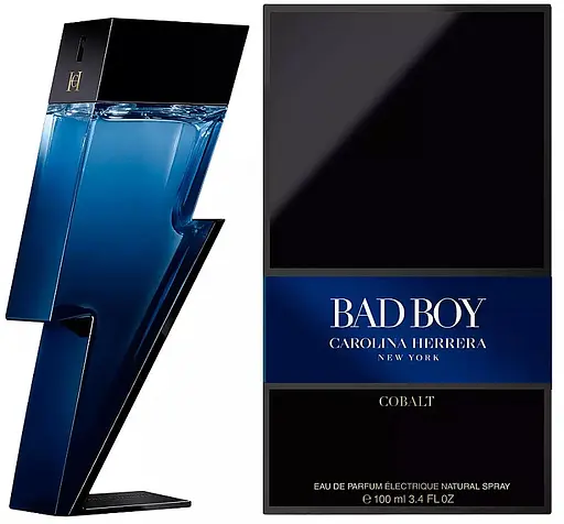 Оригинал Carolina Herrera Bad Boy Cobalt 100 мл парфюмированная вода - фото 1