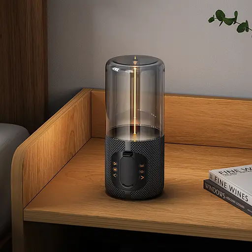 Bluetooth Колонка Hoco BS64 Rocker Gray - фото 3