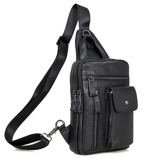 Чоловіча шкіряна сумка Vintage 17х25х6 см sum0012427 - фото 1