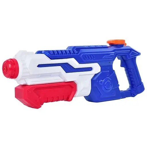 Водяний бластер дитячий MR0505(Light-Blue) помпа 37,5 см Синій