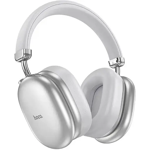 Беспроводные наушники Hoco W35 Max Auspicious ANC noise reduction BT headphones Silver