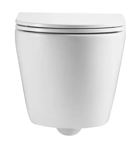 Унитаз подвесной Mixxus Premium Ellipse-0301-R 495x365x365 мм, система смыва Rimless MP6460, Белый - фото 3