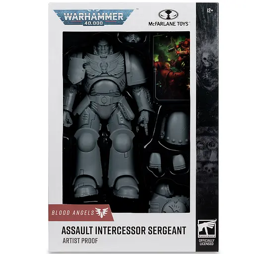 Фігурка Warhammer 40K Assault Intercessor Sergeant - Blood Angel - Artist Proof 7in (Вархамер 40К) - фото 7