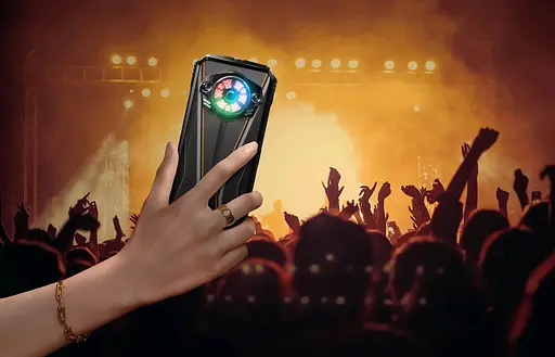 Смартфон Doogee S PUNK Pro 6.58" 8/512ГБ 2SIM 10800 мАxгод помаранчевий - фото 2