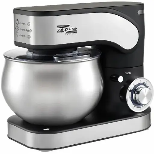Кухонная машина комбайн Zepline ZP-136 Черный 3500 Вт - фото 1
