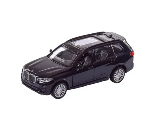 Машина метал 4352 АВТОПРОМ, 1:44 BMW X7, в коробці (4897071925716) Чорний - фото 1