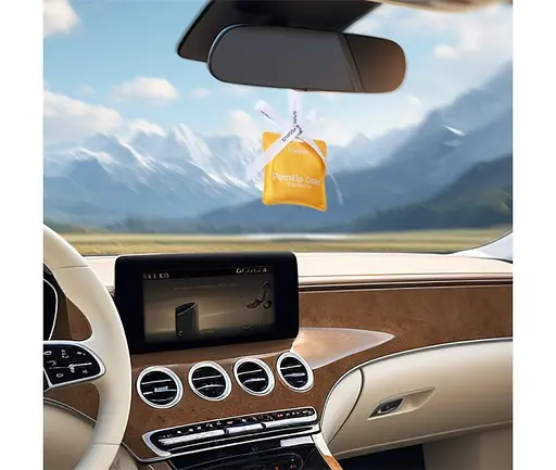 Освежитель воздуха для авто Baseus Margaret Series Car Air Freshener Pomelo Coast Custard Yellow - фото 7