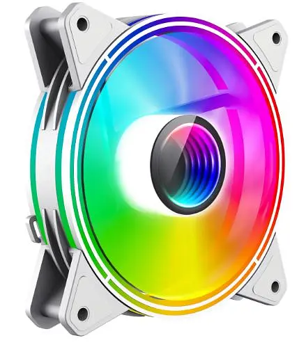 Кулер GameMax FN-12Rainbow-Q-Infinity WT