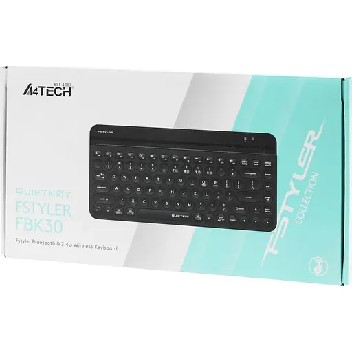Клавіатура A4Tech Fstyler FBK30 Black (132501) - фото 12