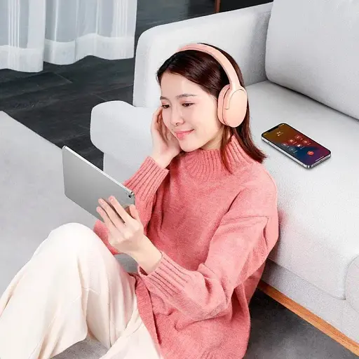 Наушники с микрофоном Baseus Encok D02 Pro Pink (NGD02-C04) - фото 9