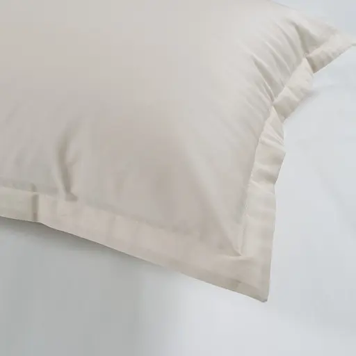 Наволочки с ушками сатин 50 х 70 см Lotus Home - Florida бежевый, 2 шт. (svt-2000022353090) - фото 2