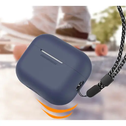 Чехол AhaStyle Colorful Silicone Case для AirPods Pro 2 Midnight Blue (CP-187-2-C-MB) [133838] - фото 6