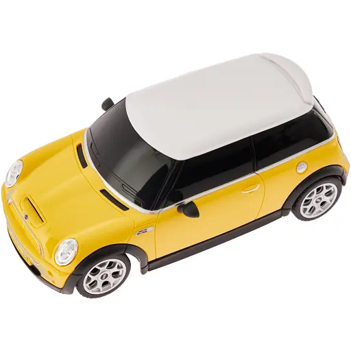 Машинка Rastar Mini Cooper S 1:24 Желтый - фото 2