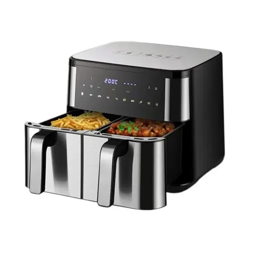 Аерофритюрниця безмасляна Zepline ZP-209 на 2 контейнери по 6л з сенсорним керуванням 4000Вт - фото 2