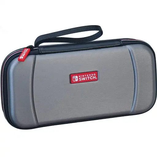 Чехол Vinyl Deluxe Travel Case (Titanium) (Nintendo Switch, Switch Lite, Switch OLED model) - фото 2